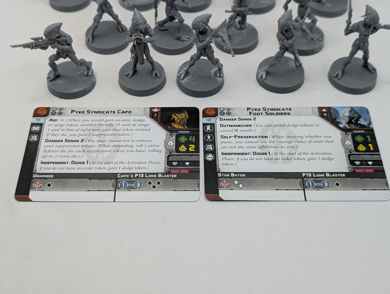 Star Wars Legion Pyke Syndicate Foot Soldiers BJ029