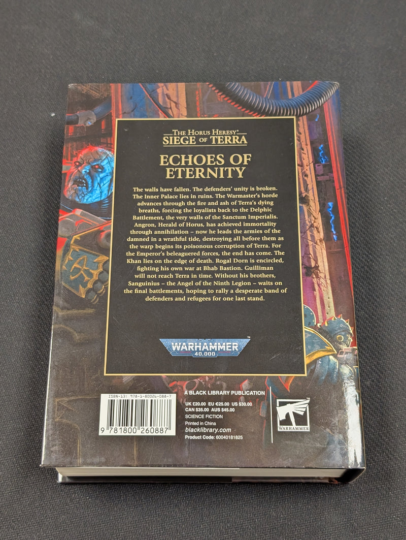 Warhammer The Horus Heresy Echoes of Eternity Hardback BG085
