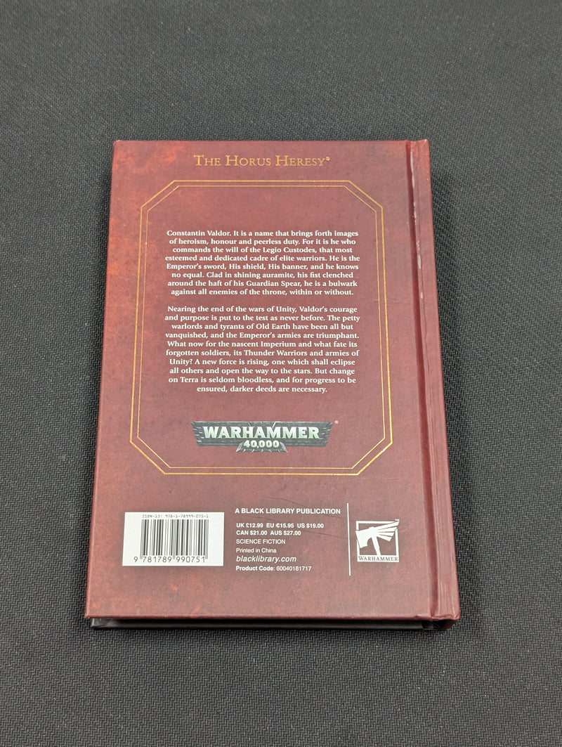 Warhammer The Horus Heresy Valdor Birth of the Imperium - Hardback BG072