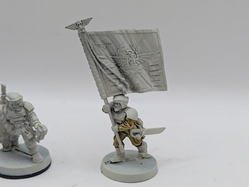 Warhammer 40k: Astra Militarum Snipers, Medic and Standard Bearer (AF047)