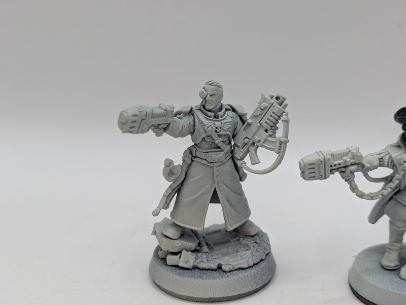 Warhammer 40k: Astra Militarum Castellan, Commissar and Tech-Priest (AT005)