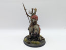 Warhammer Age of Sigmar: Orruk Warclans Killaboss on Great Gnashtoof - Well Painted (AX094)