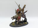 Warhammer Age of Sigmar: Orruk Warclans Killaboss on Great Gnashtoof - Well Painted (AX094)