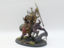 Warhammer Age of Sigmar: Orruk Warclans Killaboss on Great Gnashtoof - Well Painted (AX094)
