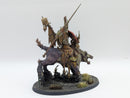 Warhammer Age of Sigmar: Orruk Warclans Killaboss on Great Gnashtoof - Well Painted (AX094)