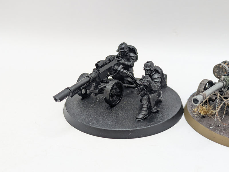 Warhammer 40k: Astra Militarum Death Korps of Krieg Forgeworld Heavy Weapons Teams (AI227)