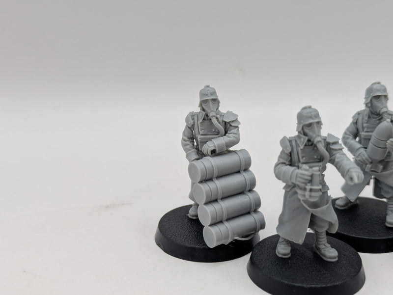 Warhammer 40k: Astra Militarum Death Korps of Kreig Forgeworld Heavy Mortar and Crew (AA160)