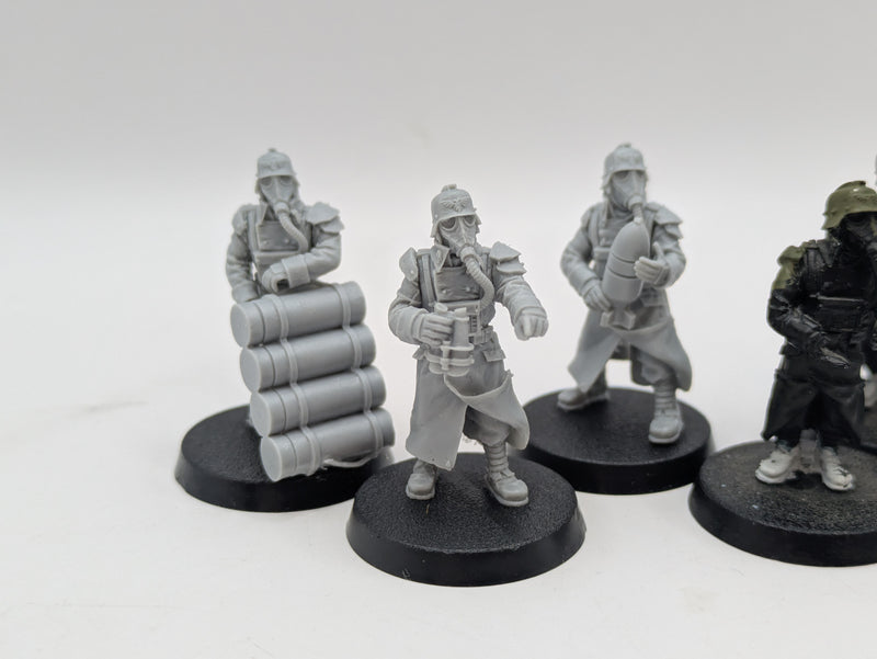 Warhammer 40k: Astra Militarum Death Korps of Kreig Forgeworld Heavy Mortar and Crew (AA160)