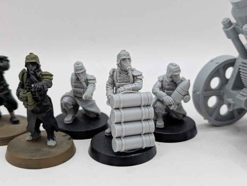 Warhammer 40k: Astra Militarum Death Korps of Krieg Forgeworld Heavy Mortar and Crew (AZ012)