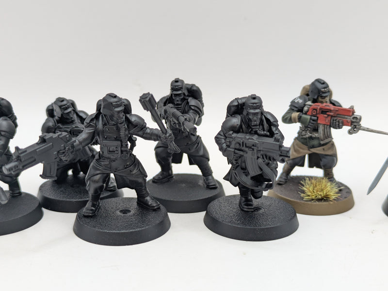 Warhammer 40k: Astra Militarum Death Korps of Kreig Commissar and Veterans (BI166)