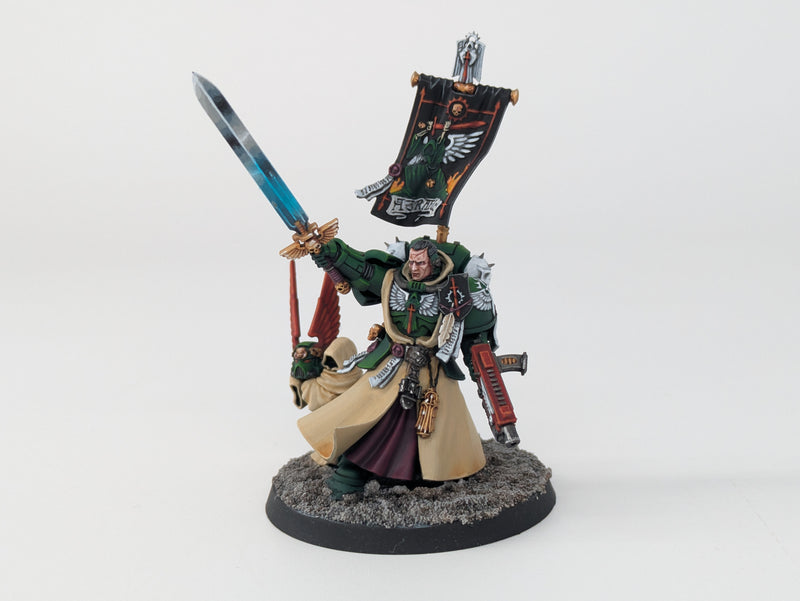 Warhammer 40k: Space Marines Dark Angels Azrael - Pro Painted (BJ154)