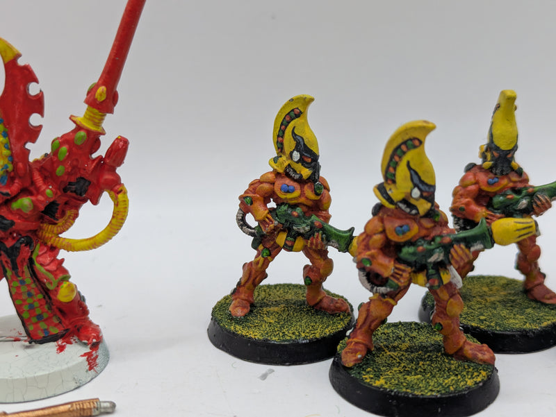 Warhammer 40k: Aeldari Eldar Metal Fire Dragons and Fuegan (AH032)