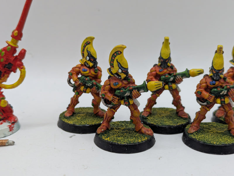 Warhammer 40k: Aeldari Eldar Metal Fire Dragons and Fuegan (AH032)