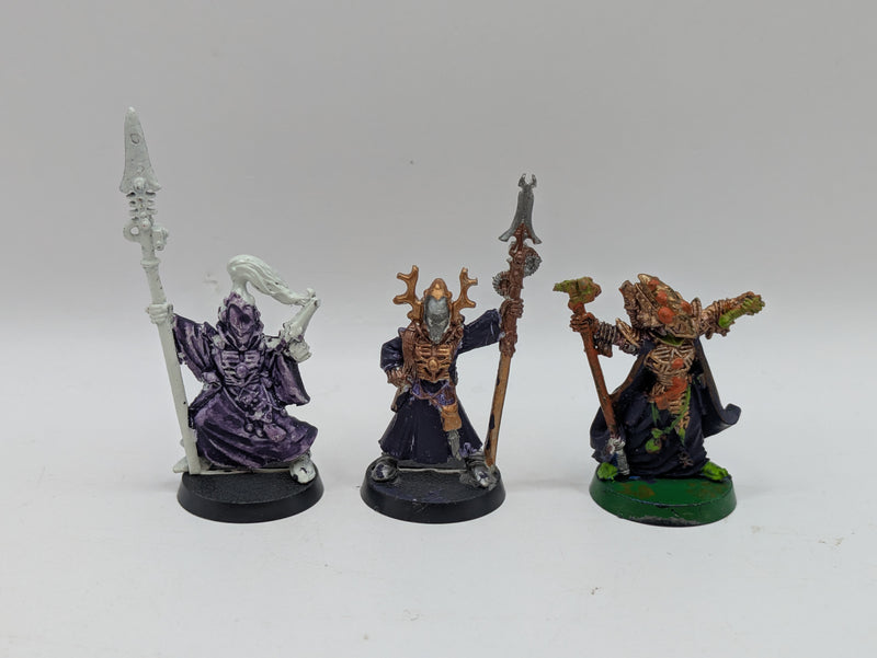 Warhammer 40k: Aeldari Eldar Metal Warlocks/Farseers (AD029)