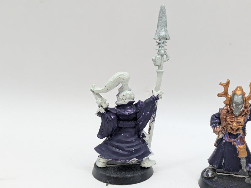 Warhammer 40k: Aeldari Eldar Metal Warlocks/Farseers (AD029)