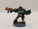 Warhammer 40k Space Marine Captain with Powerfist - OOP Metal AH032
