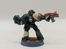 Warhammer 40k Space Marine Captain with Powerfist - OOP Metal AH032