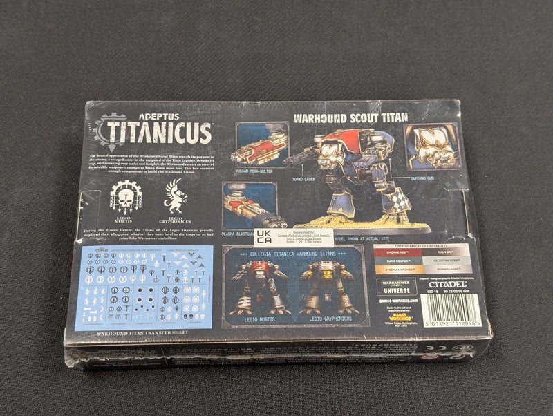 Adeptus Titanicus / Legions Imperialis Warhound Scout Titans - In Box BD038