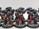 Warhammer 40k: Space Marine Blood Angels Intercessors - Well Painted (BJ015)
