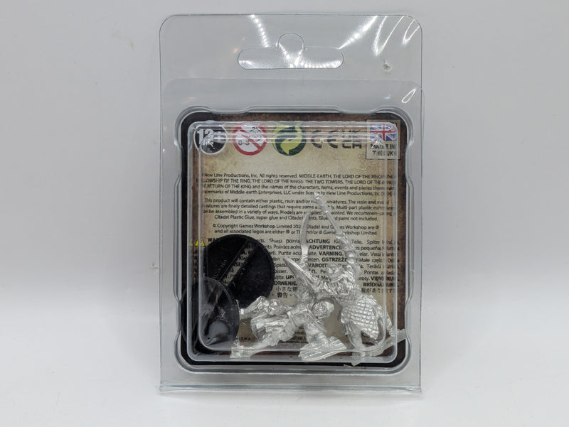 Warhammer Lord of the Rings: Metal Mordor Orc Captains BNIB (AJ060)