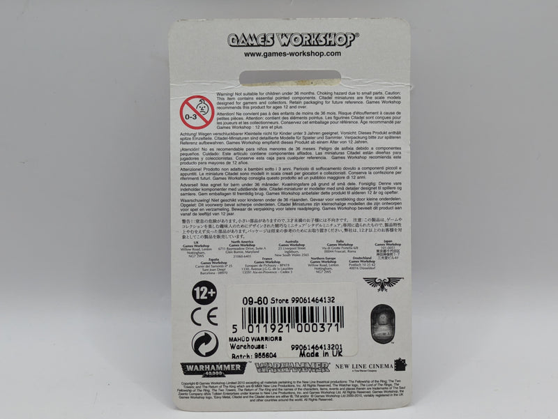 Warhammer Lord of the Rings: x3 Metal Mahud Warriors BNIB (AJ048)