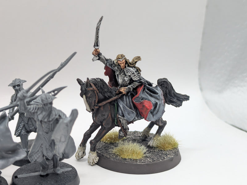 Warhammer Lord of the Rings: Mirkwood Palace Guard and Thranduil on Horse (BJ025)