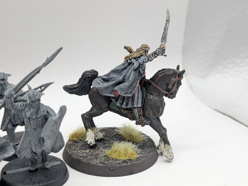Warhammer Lord of the Rings: Mirkwood Palace Guard and Thranduil on Horse (BJ025)