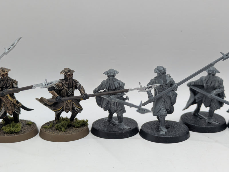 Warhammer Lord of the Rings: Mirkwood Palace Guard and Thranduil on Horse (BJ025)