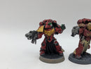 Warhammer 40k: Space Marines Blood Angels Veterans and Captain (AI179)