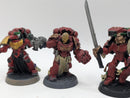 Warhammer 40k: Space Marines Blood Angels Veterans and Captain (AI179)