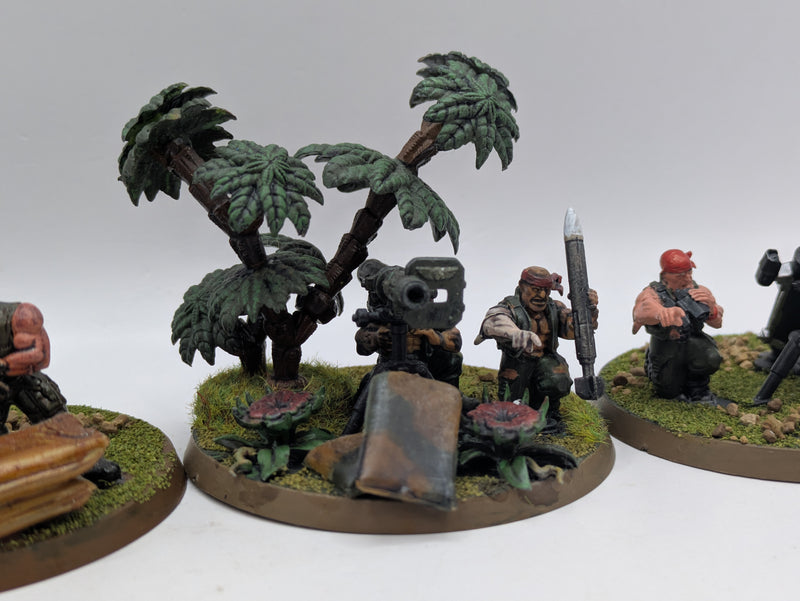 Warhammer 40k: Astra Militarum Catachan Jungle Fighters Heavy Weapons Teams (BJ115)