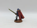 Warhammer 40k: Astra Militarum Finecast Commissar and Metal Standard (BJ110)