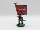 Warhammer 40k: Astra Militarum Finecast Commissar and Metal Standard (BJ110)