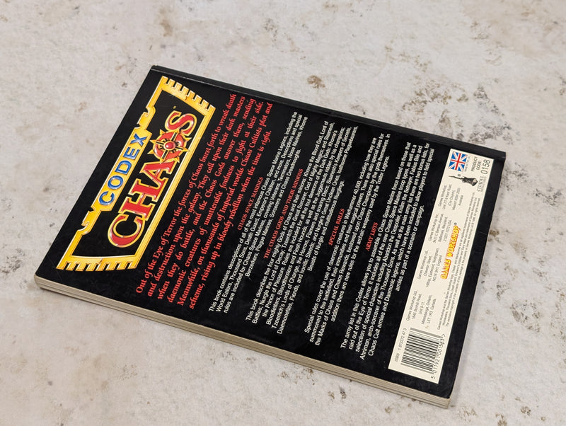 Codex Chaos 2nd Edition Warhammer 40k BK0110