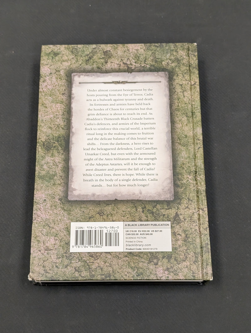 Cadia Stands - Hardback - Justin D Hill - Warhammer 40k AS074