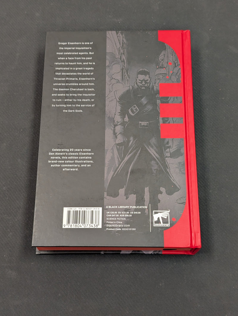 Eisenhorn Malleus Illustrated and Annotated Edition - Hardback - Dan Abnett - Warhammer 40k AS070