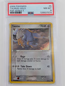 Pokemon Tauros Holo - PSA 8 - Pop Series 2