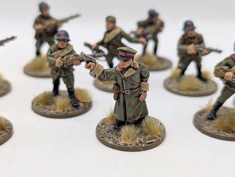 Bolt Action Soviet Infantry Squad - Well Painted AT168