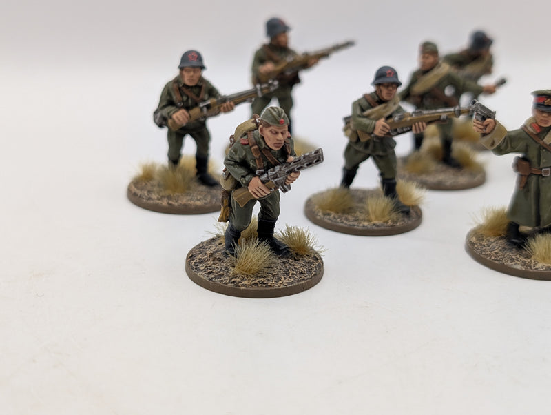 Bolt Action Soviet Infantry Squad - Well Painted AT168