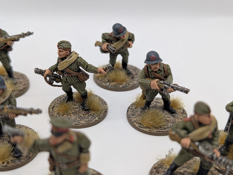 Bolt Action Soviet Infantry Squad - Well Painted AT168