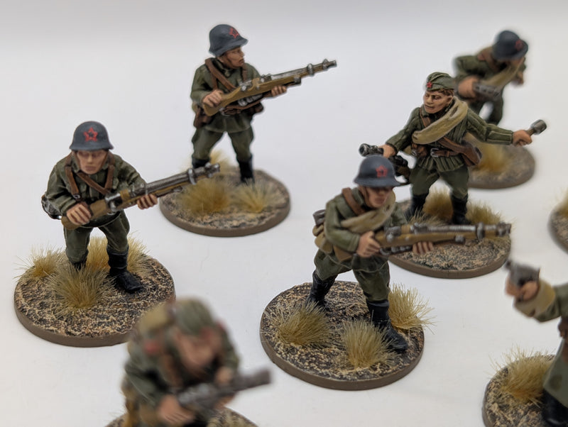 Bolt Action Soviet Infantry Squad - Well Painted AT168