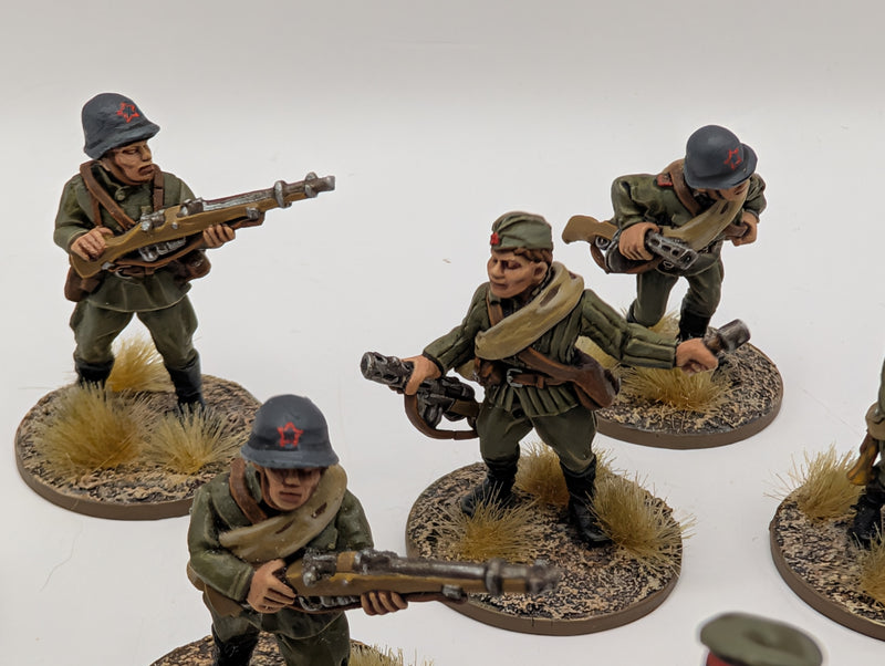 Bolt Action Soviet Infantry Squad - Well Painted AT168