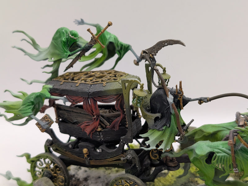 Warhammer Age of Sigmar Nighthaunt Black Coach - Well Painted AB012