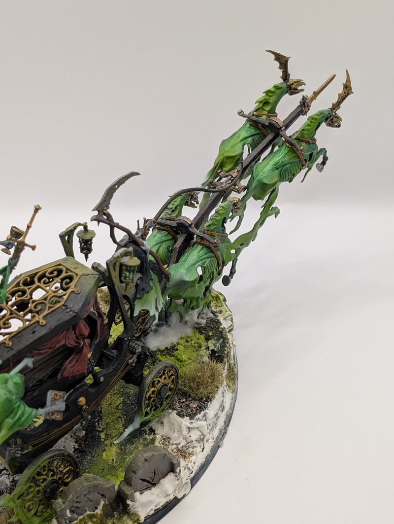 Warhammer Age of Sigmar Nighthaunt Black Coach - Well Painted AB012