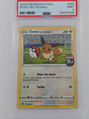Pokemon Eevee on the Ball  - PSA 9 - Futsal