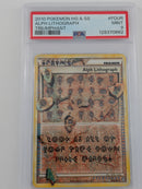 Pokemon Alpha Lithograph  - PSA 9 - Triumpant