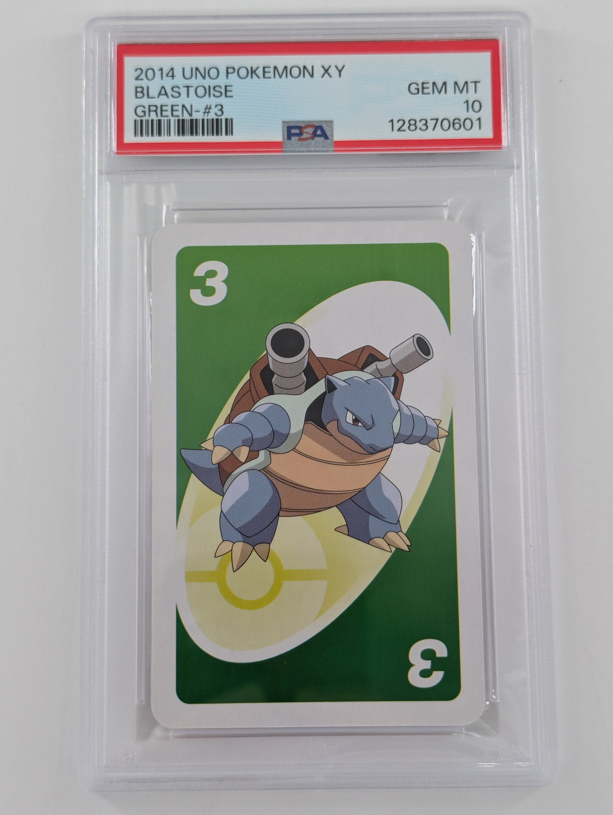 Pokemon Blastoise  - PSA 10 - UNO Pokemon XY #3 - Mint