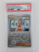 Pokemon Professor's Research Holo - PSA 9 - Professor Program