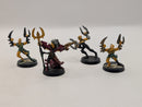 Warhammer 40k Dark Eldar Drukhari Archon and Wyches - Metal AD055