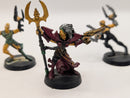 Warhammer 40k Dark Eldar Drukhari Archon and Wyches - Metal AD055